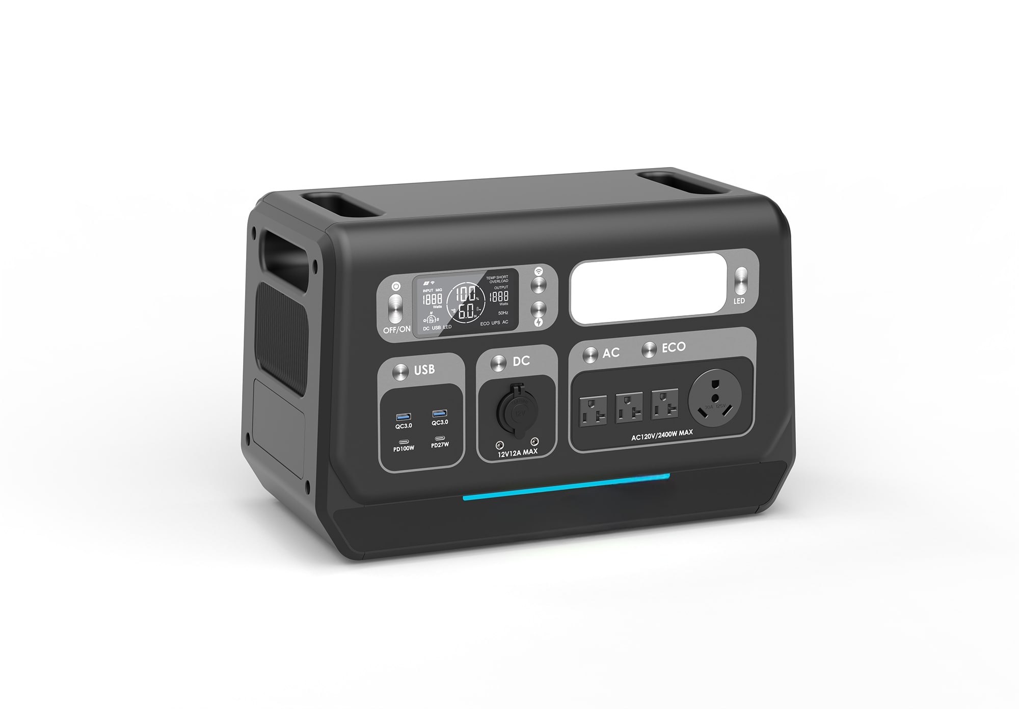 All-in-One Home Storage & Portable Power Station