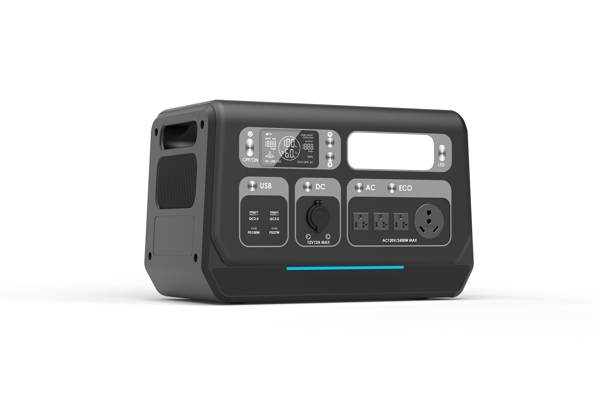 All-in-One Home Storage & Portable Power Station