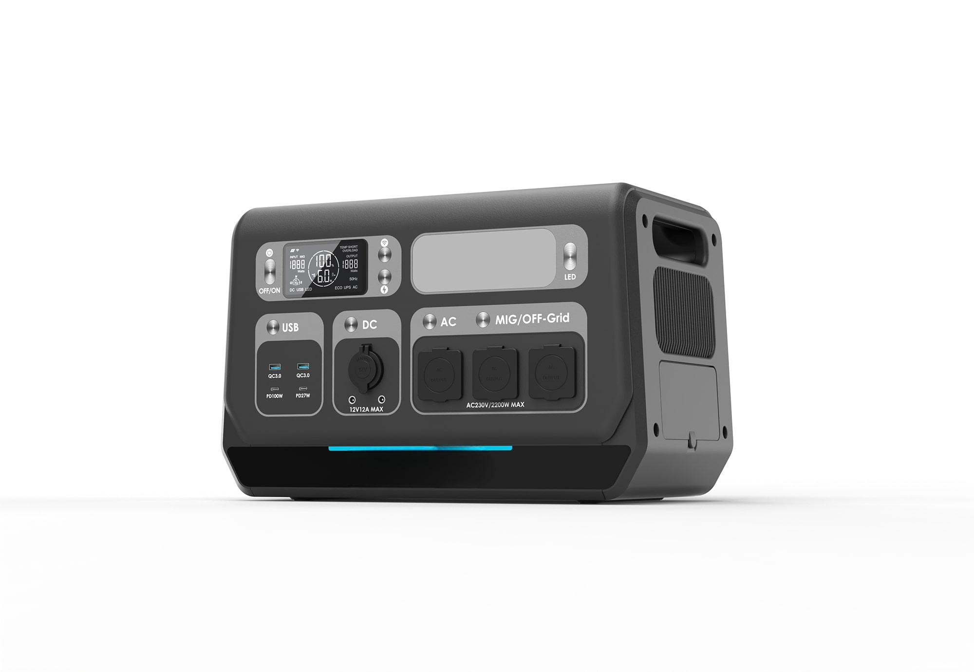 All-in-One Home Storage & Portable Power Station