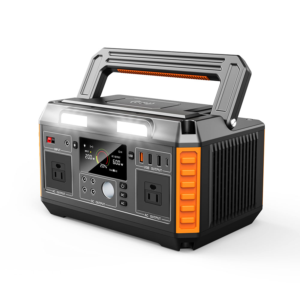 portable battery power station 600w
