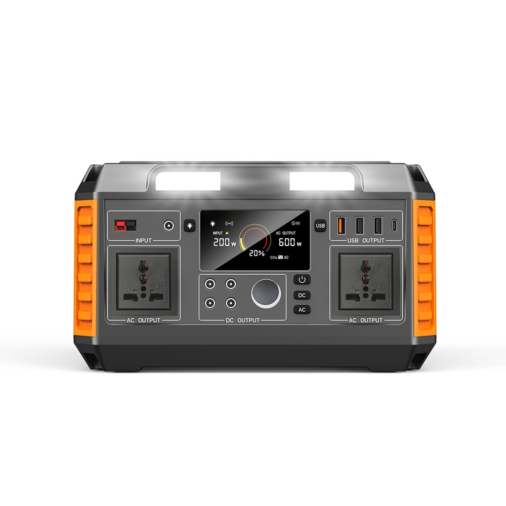 portable battery power station 600w